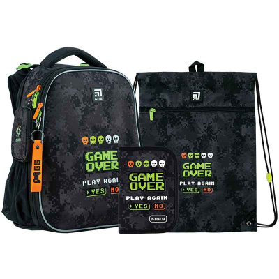 Школьный набор Kite Game Over SET_K24-531M-6 (рюкзак, пенал, сумка)