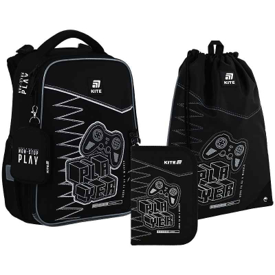 Школьный набор Kite Player SET_K25-531M-3 (рюкзак, пенал, сумка)