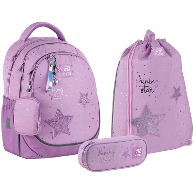 Шкільний набір Kite Shining Star SET_K25-700M-2 (рюкзак, пенал, сумка)
