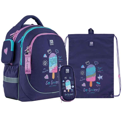 Школьный набор Kite So Sweet SET_K24-700M-6 (рюкзак, пенал, сумка)