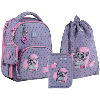 Школьный набор Kite Studio Pets SET_SP25-556M (рюкзак, пенал, сумка)