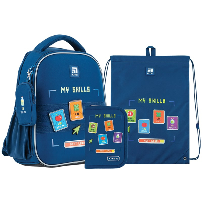 Школьный набор Kite Next Level SET_K24-555S-8 (рюкзак, пенал, сумка)