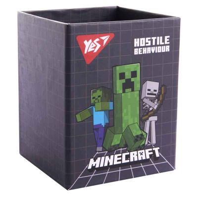 Стакан для письменных принадлежностей Yes Minecraft 708332, картон
