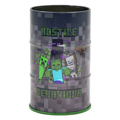 Стакан-подставка бочка Yes Minecraft 708376, металл