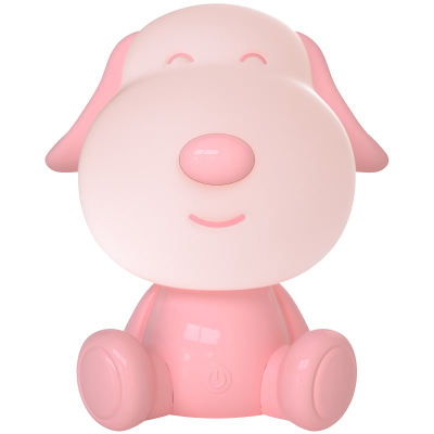 Світильник-нічник LED з акумулятором Doggy Kite K24-491-3-2, рожевий