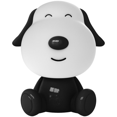 Світильник-нічник LED з акумулятором Doggy Kite K24-491-3-4, чорно-білий