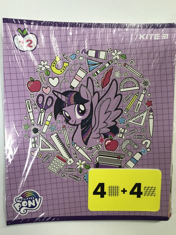 Набір зошитів шкільних Kite My Little Pony LP21-232+LP21-235, 12арк 8шт