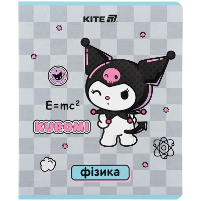 Зошит предметний Kite Kuromi HK25-240-2, 48 аркушів, клітинка, фізика