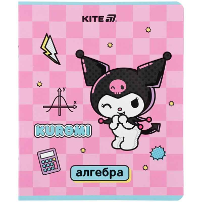 Зошит предметний Kite Kuromi HK25-240-3, 48 аркушів, клітинка, алгебра