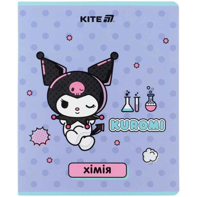 Зошит предметний Kite Kuromi HK25-240-6, 48 аркушів, клітинка, хімія