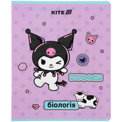 Зошит предметний Kite Kuromi HK25-240-7, 48 аркушів, клітинка, біологія