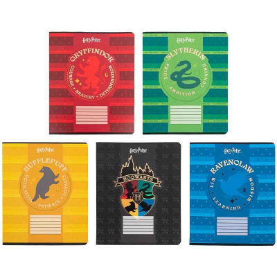 Тетрадь школьная Kite Harry Potter HP25-236, 18 листов, клетка