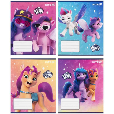 Зошит шкільний Kite My Little Pony LP25-235, 12 аркушів, коса лінія