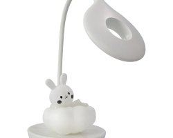 Настільна лампа LED з акумулятором Cloudy Bunny Kite K24-493-1-1, білий