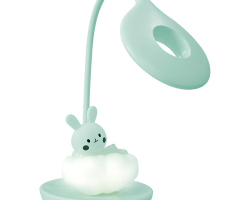 Настільна лампа LED з акумулятором Cloudy Bunny Kite K24-493-1-4, зелений